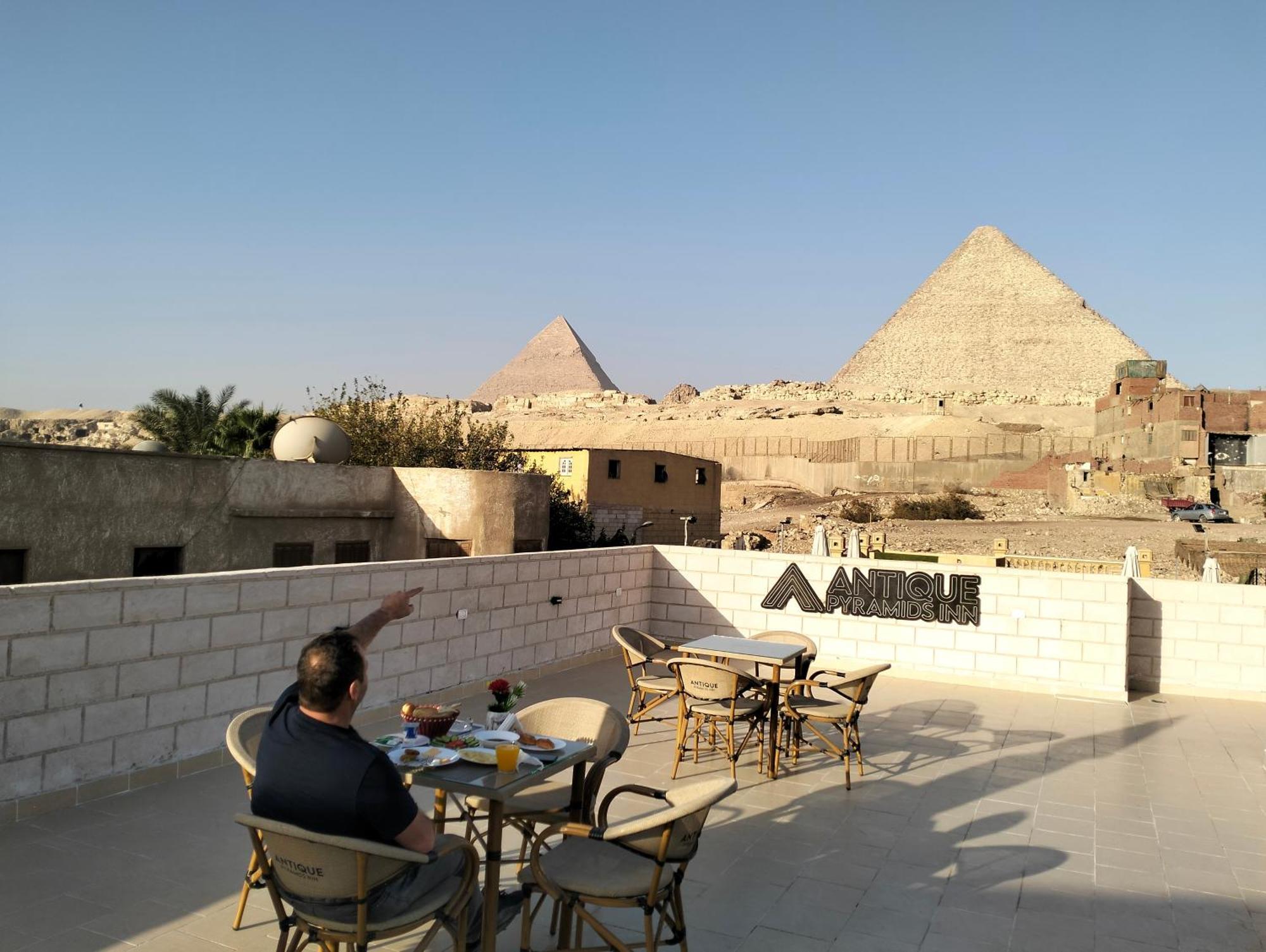 Antique Pyramids Inn Giza Екстер'єр фото