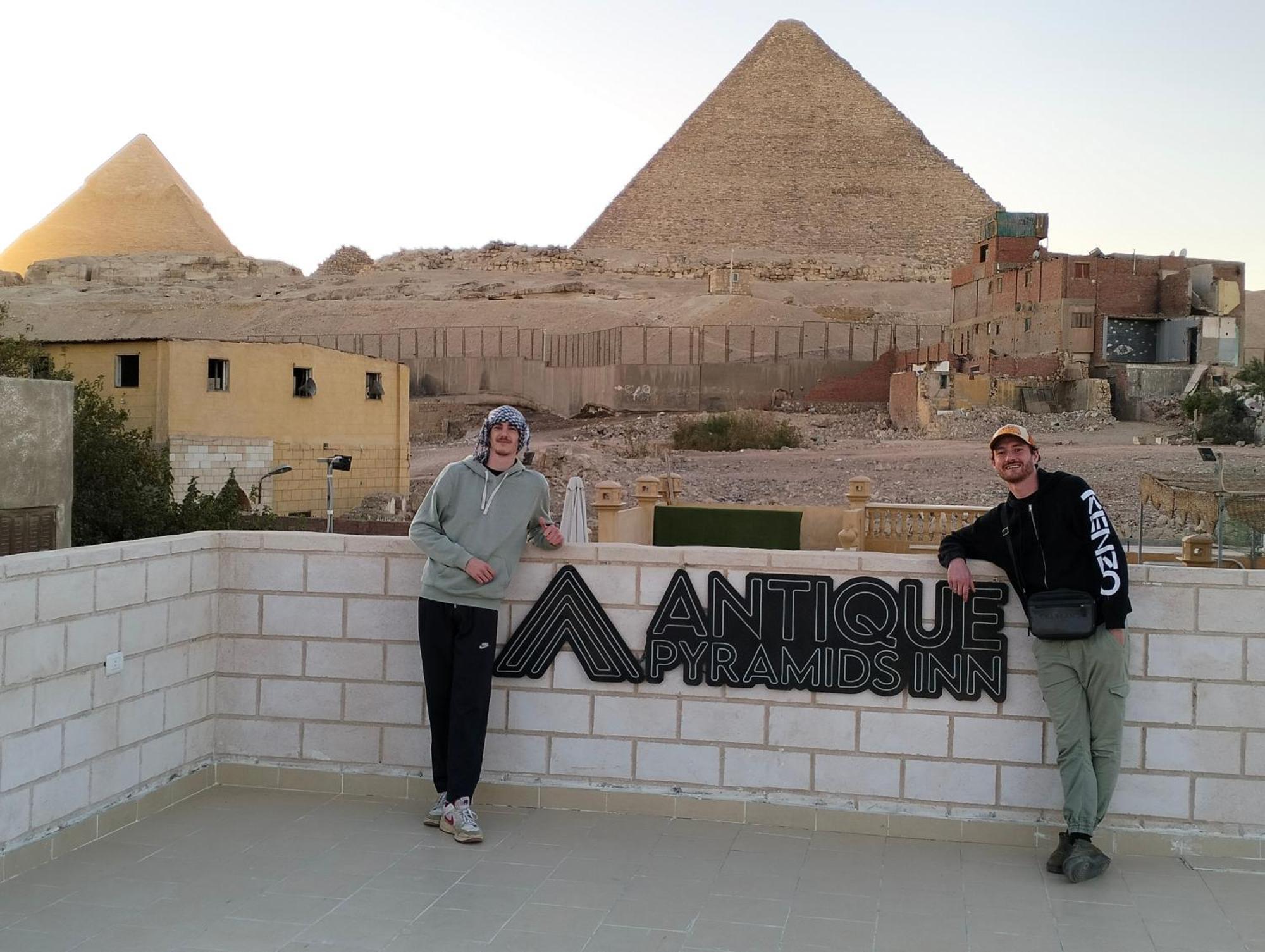 Antique Pyramids Inn Giza Екстер'єр фото