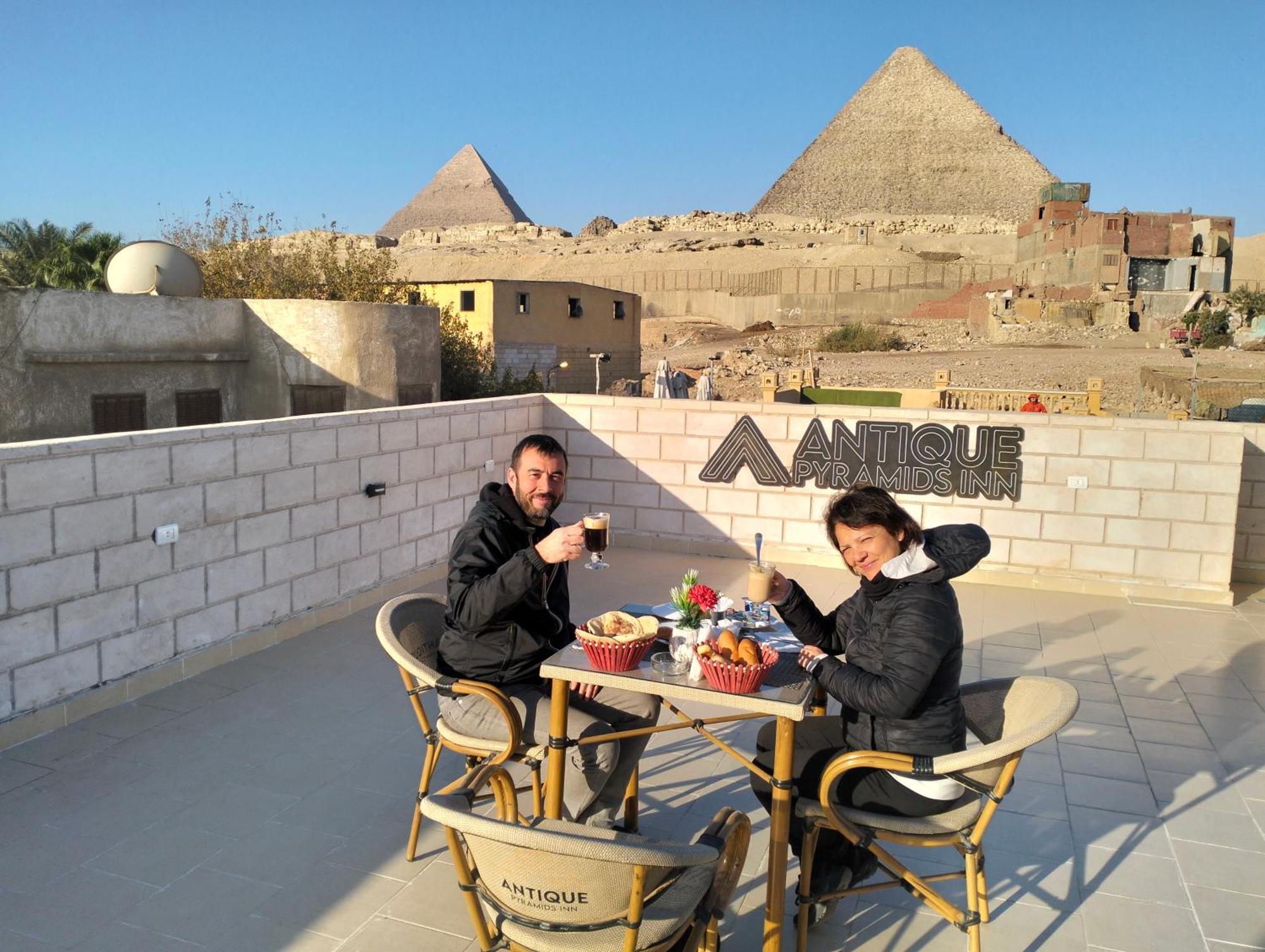 Antique Pyramids Inn Giza Екстер'єр фото